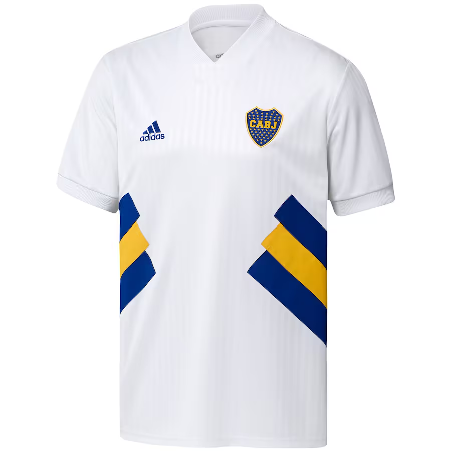 Boca Juniors adidas Football Icon Jersey - White