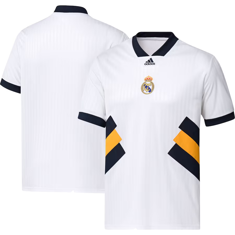 Adidas Men's Real Madrid Football Icon Jersey-White