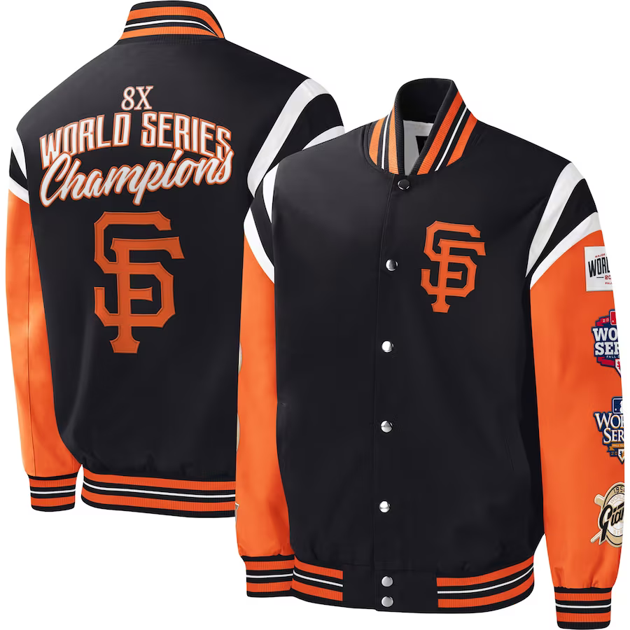 GIII SAN FRANCISCO GIANTS Complete Game Commemorative Jacket