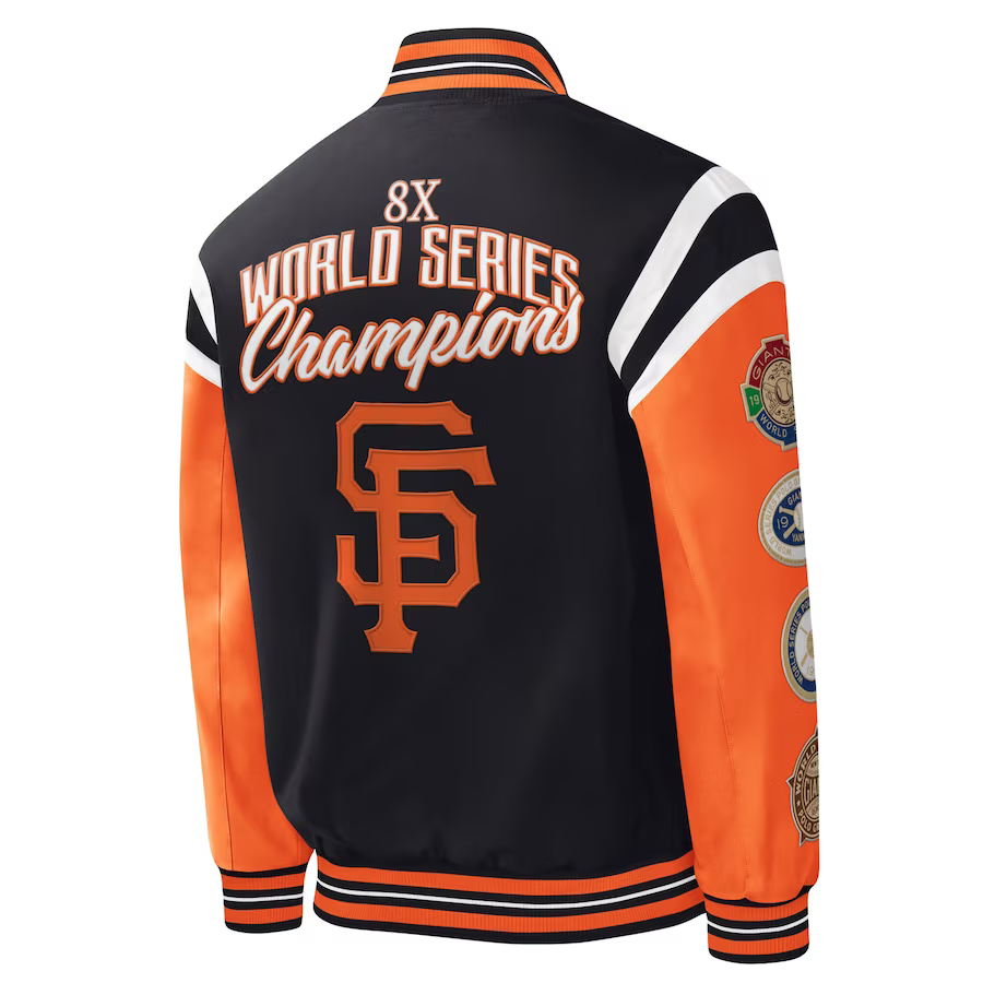 GIII SAN FRANCISCO GIANTS Complete Game Commemorative Jacket