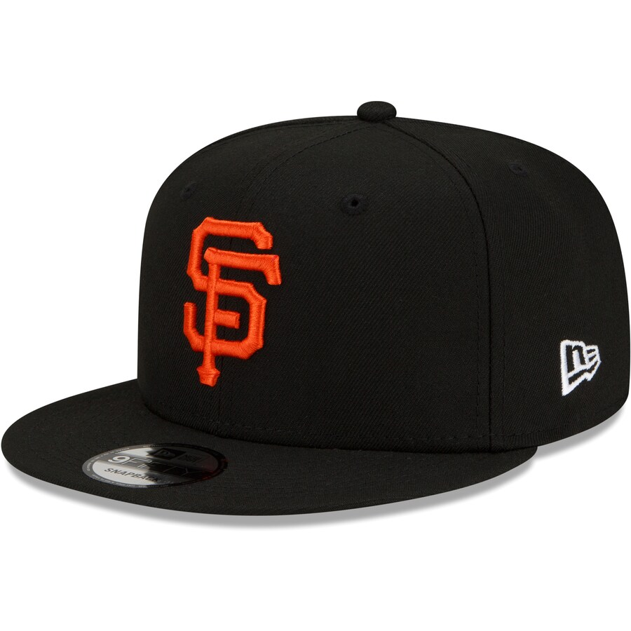 New Era Men's San Francisco Giants 2010 World Series Patch Up 9FIFTY Snapback Hat-Black