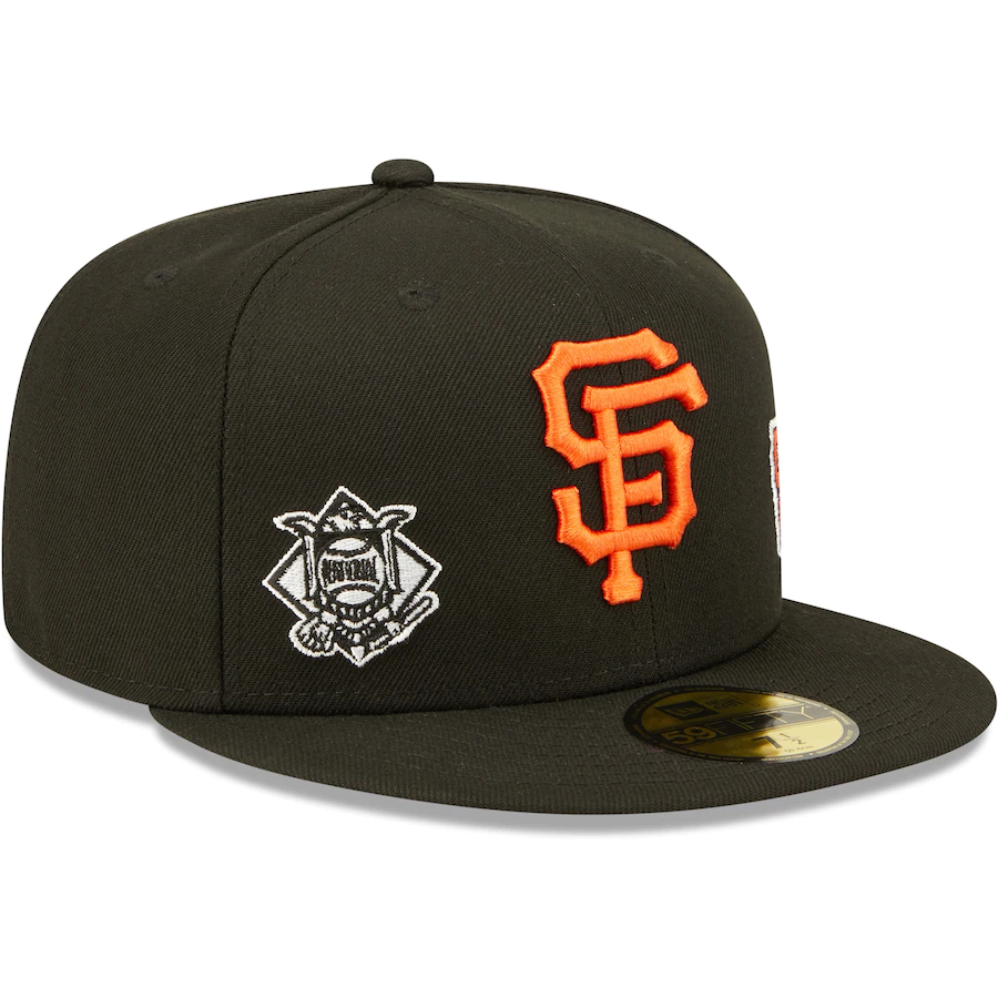 New Era San Francisco Giants Identity 59FIFTY Fitted Hat - Black