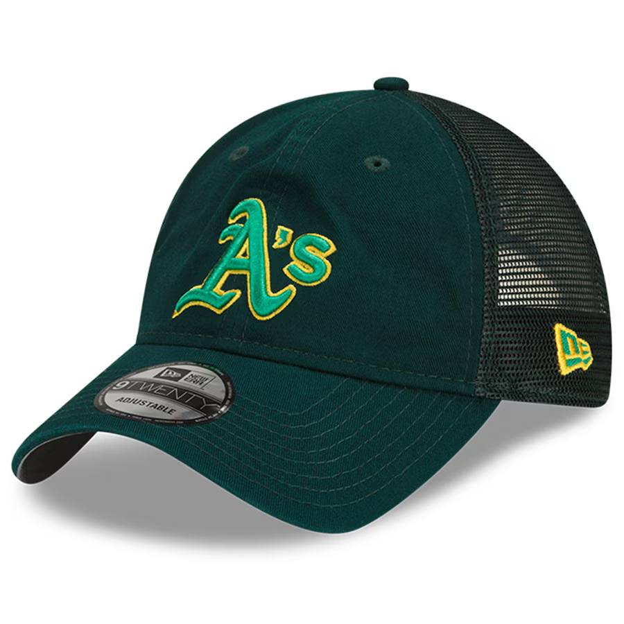 New Era Oakland Athletics Batting Practice 9TWENTY Adjustable Hat - GREEN