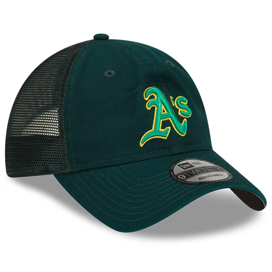 New Era Oakland Athletics Batting Practice 9TWENTY Adjustable Hat - GREEN