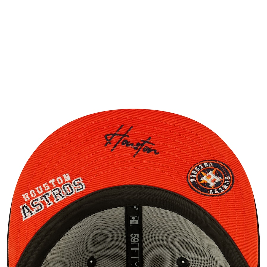 New Era Houston Astros Identity 59FIFTY Fitted Hat - Navy