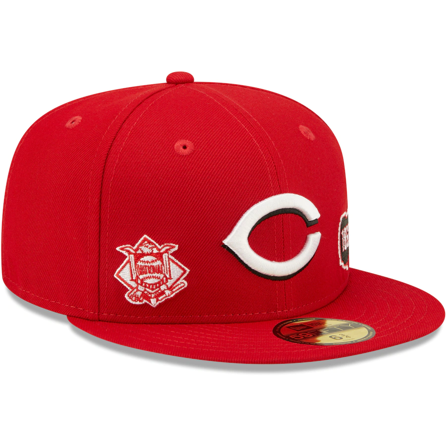 New Era Cincinnati Reds Identity 59FIFTY Fitted Hat - Red