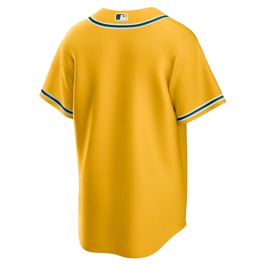 Nike Oakland Athletics Alternate Replica Team Jersey - Gold