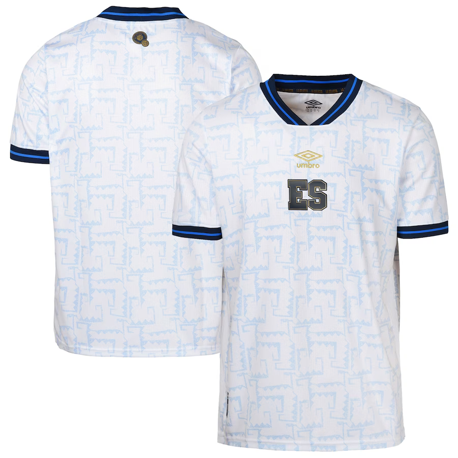 El Salvador National Team Umbro 2023 Away Replica Jersey - White