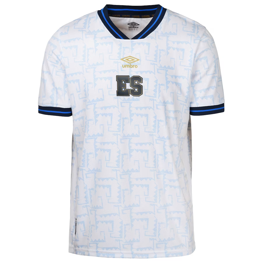 El Salvador National Team Umbro 2023 Away Replica Jersey - White