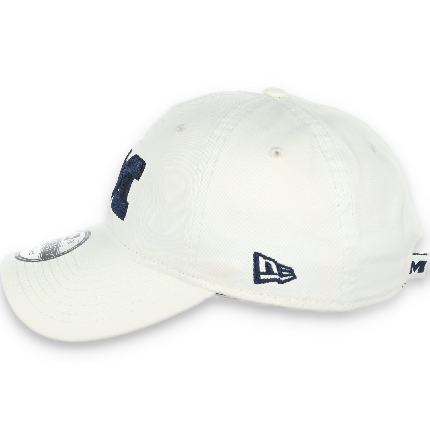 NEW ERA MICHIGAN WOLVERINES CORE CLASSIC 2.0 9TWENTY ADJUSTABLE HAT-Cream