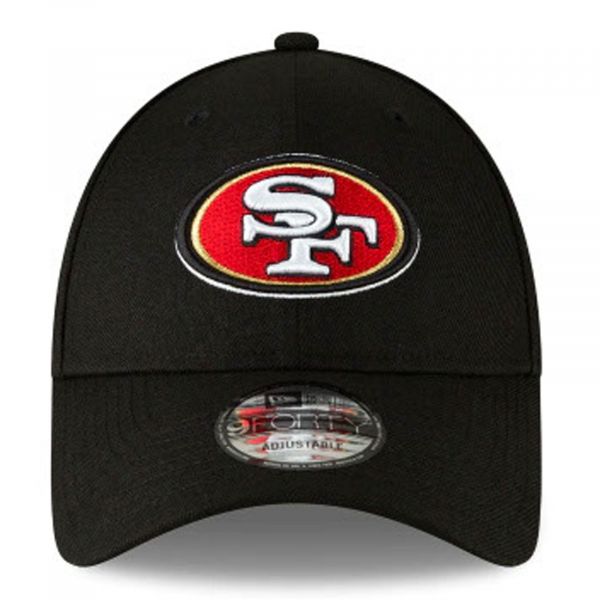 SAN FRANCISCO 49ERS THE LEAGUE 9FORTY ADJUSTABLE HAT- BLACK