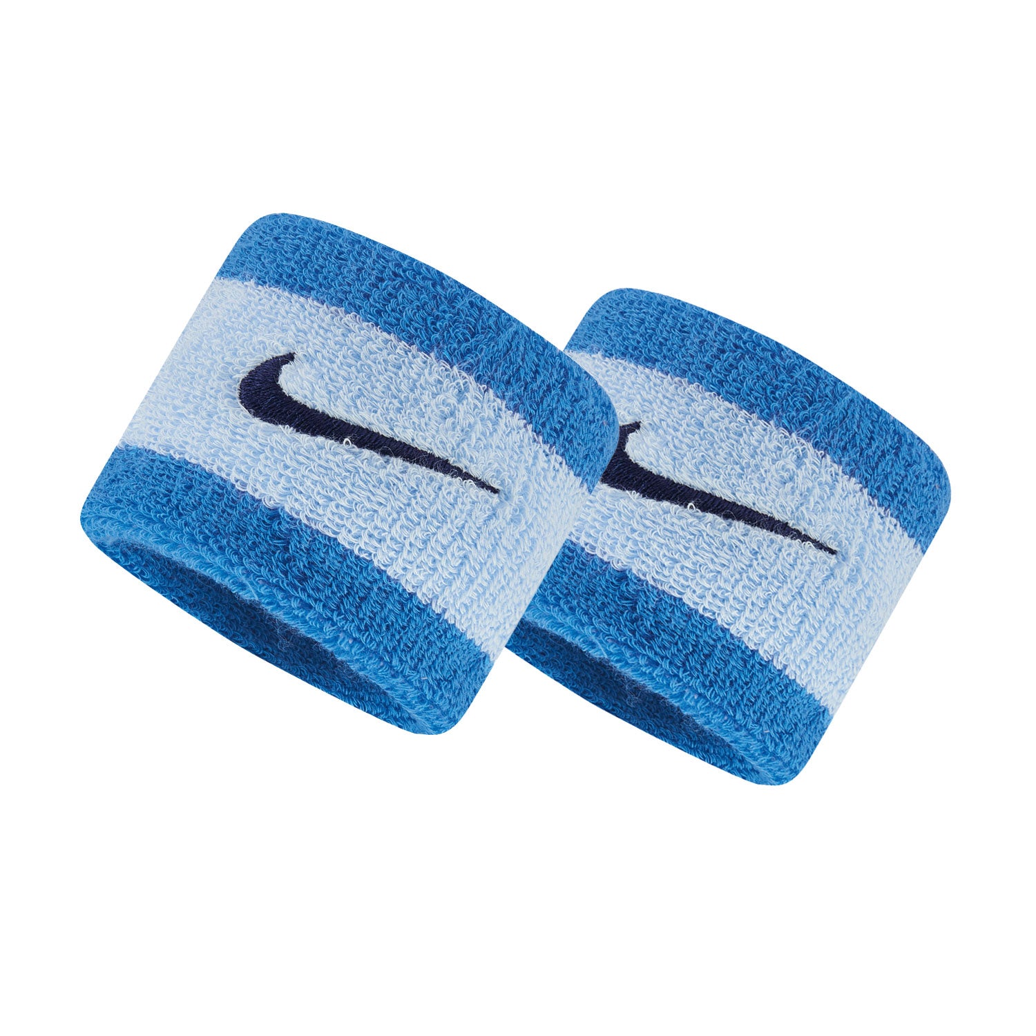 Nike Swoosh Wrist Bands-Photo Blue/Celestine