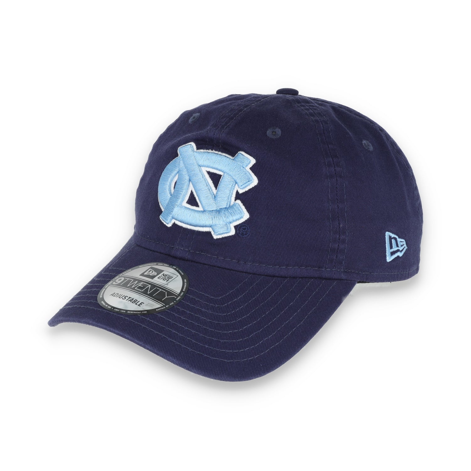 NEW ERA NORTH CAROLINA TAR HEELS CORE CLASSIC 2.0 9TWENTY ADJUSTABLE HAT-Blue