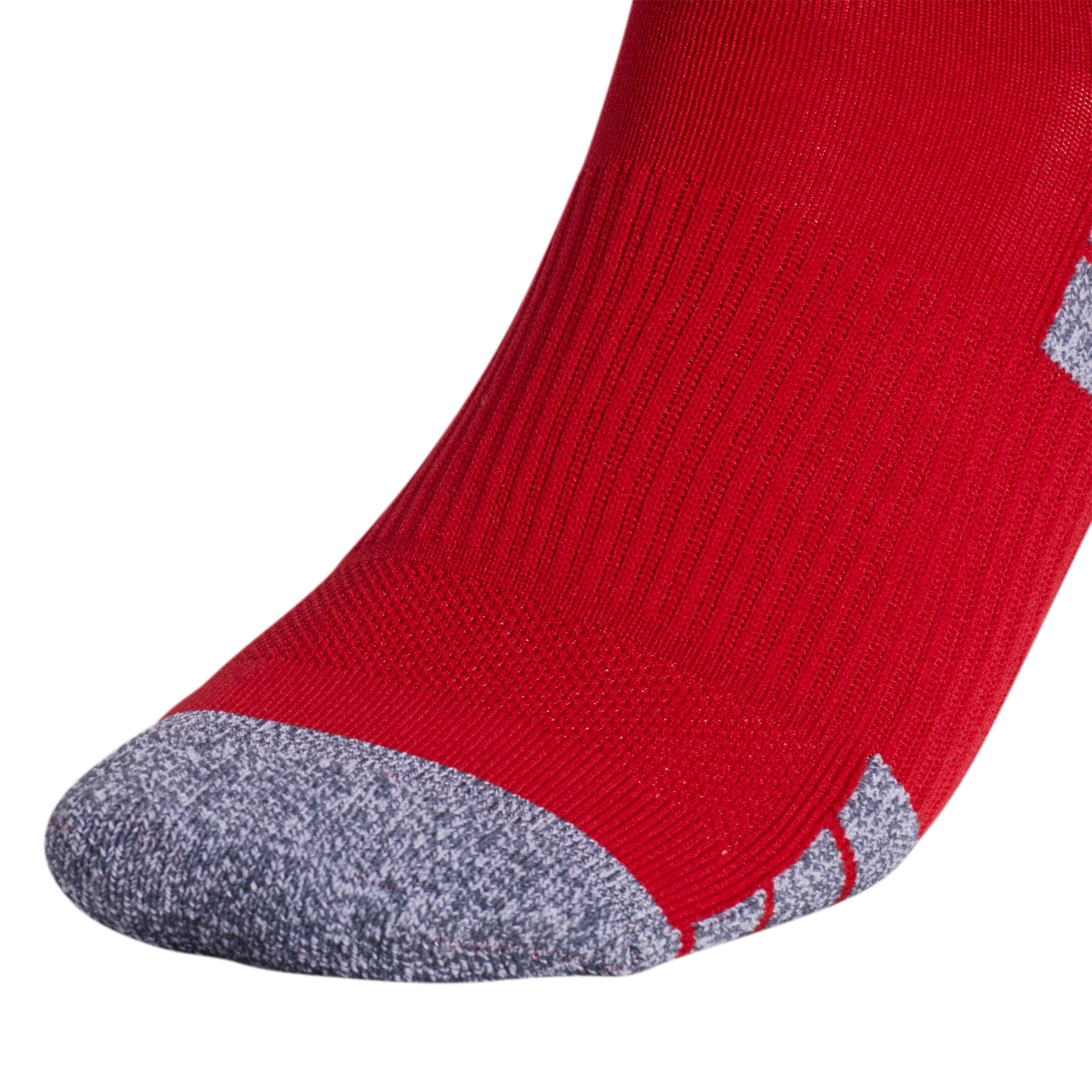 ADIDAS 3 STRIPE HOOP SOCKS-RED/WHITE