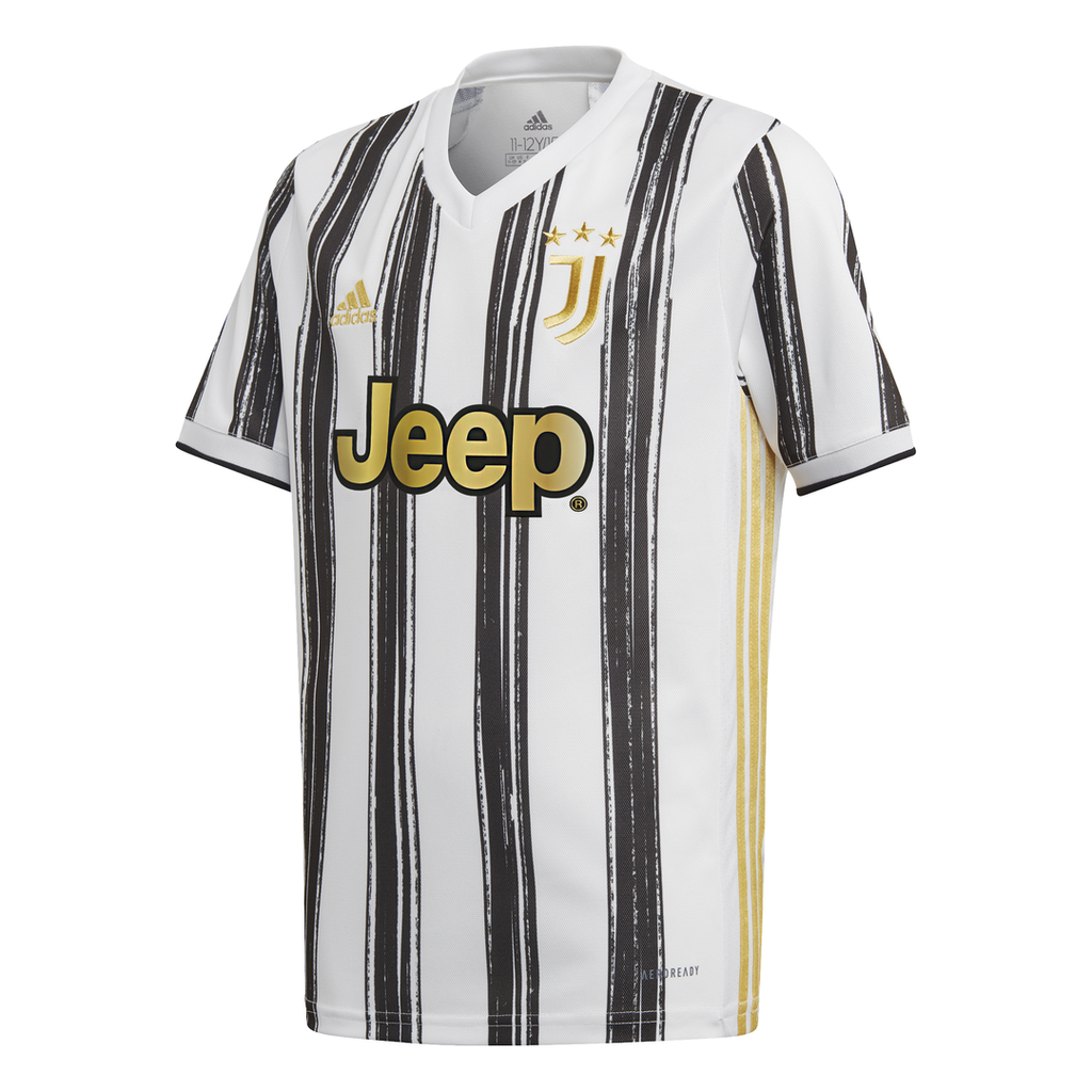 Adidas Youth Juventus Home Jersey 20/21