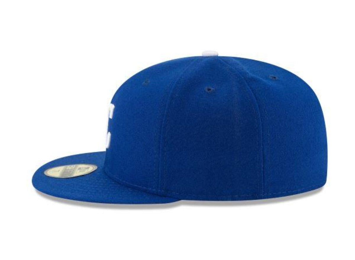 KANSAS CITY ROYALS NEW ERA HOME AUTHENTIC COLLECTION 59FIFTY FITTED-ON-FIELD COLLECTION-ROYAL