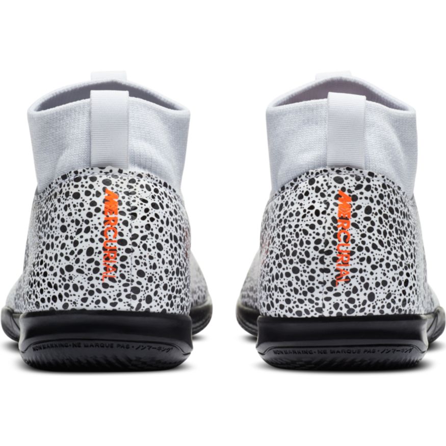 Nike JR Mercurial Superfly 7 Academy CR7 Safari IC - White/Orange-Black