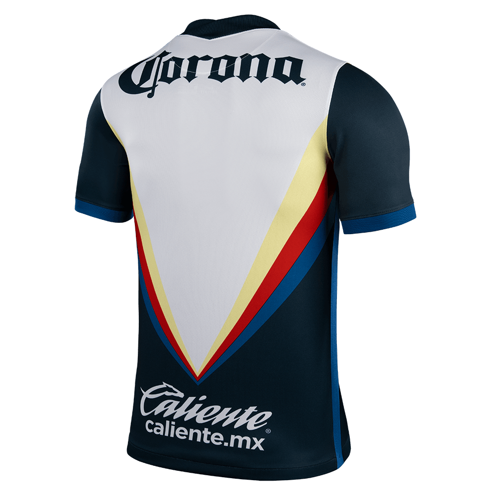 Nike Men's Club America Stadium Away Jersey 20/21 - Armory Navy/White/Armory Navy