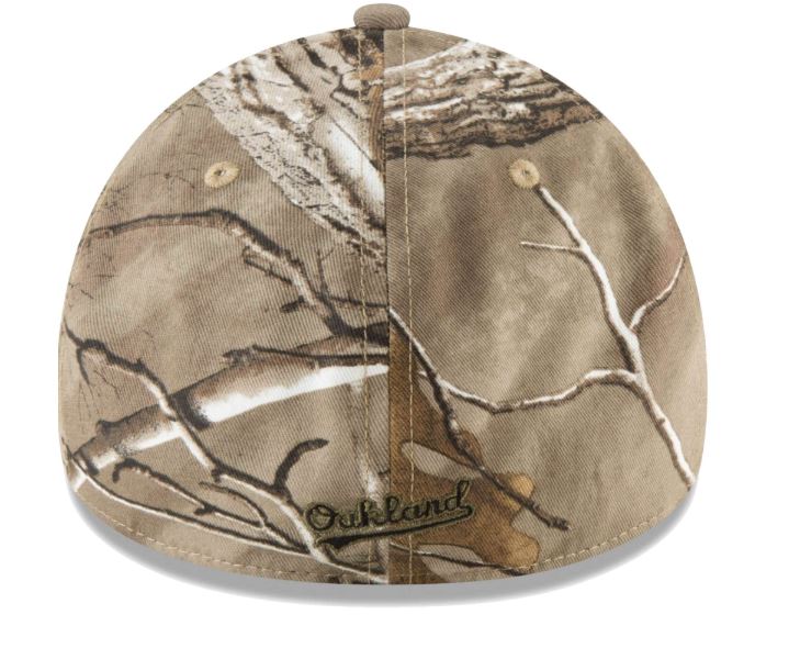 Oakland Athletics New Era Men's Camo Realtree 49FORTY Fitted Hat