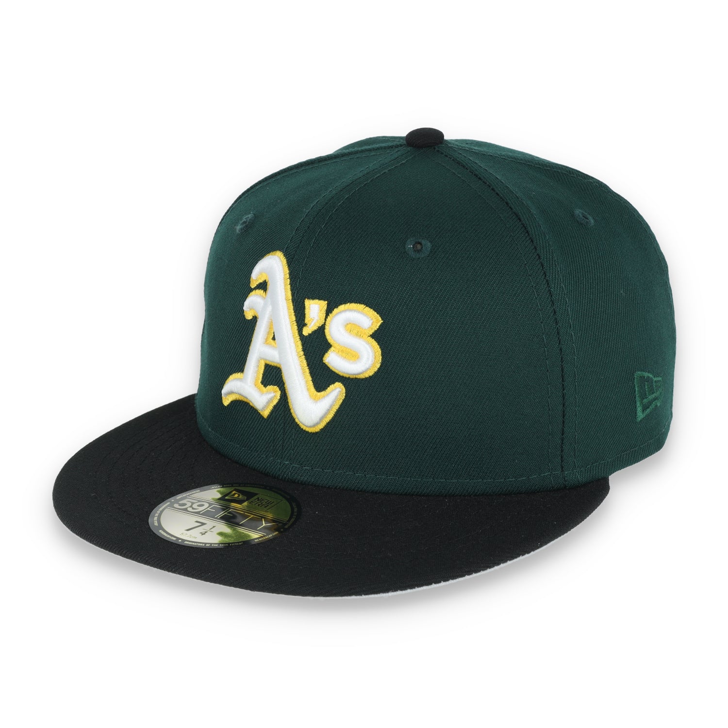NEW ERA OAKLAND ATHLETICS 30TH ANNIVERSARY SIDE PATCH 59FIFTY FITTED- GREEN