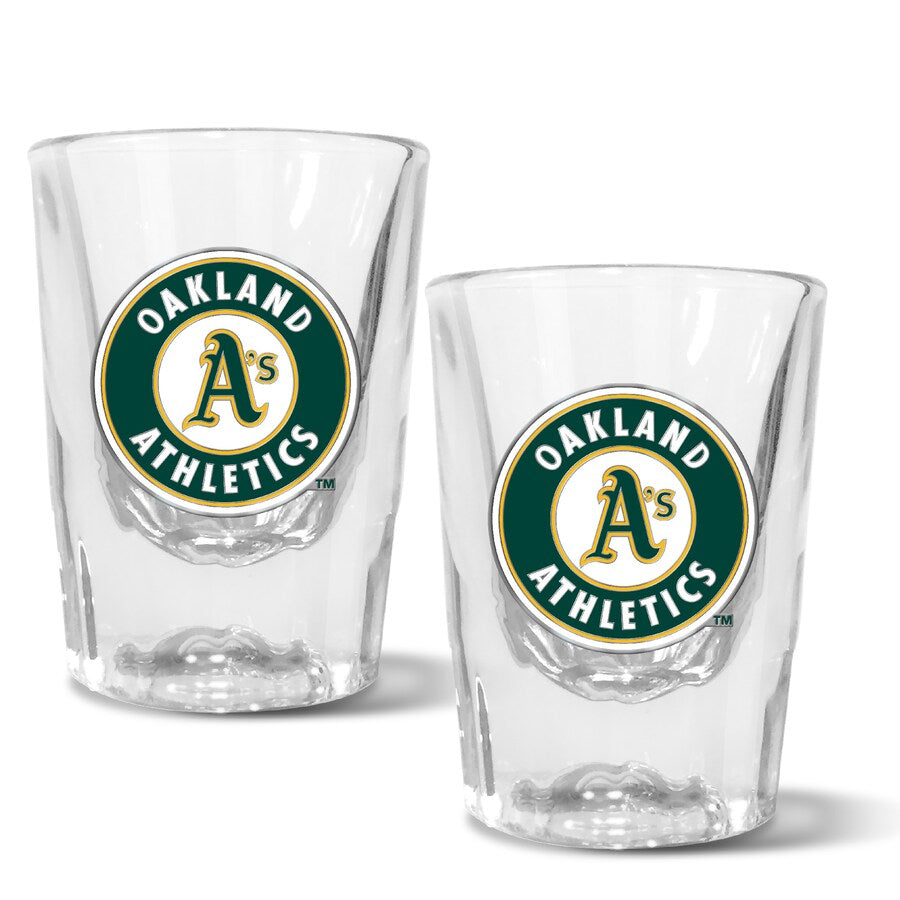 Oakland Athletics 2oz Fluted Collect Shot Glass