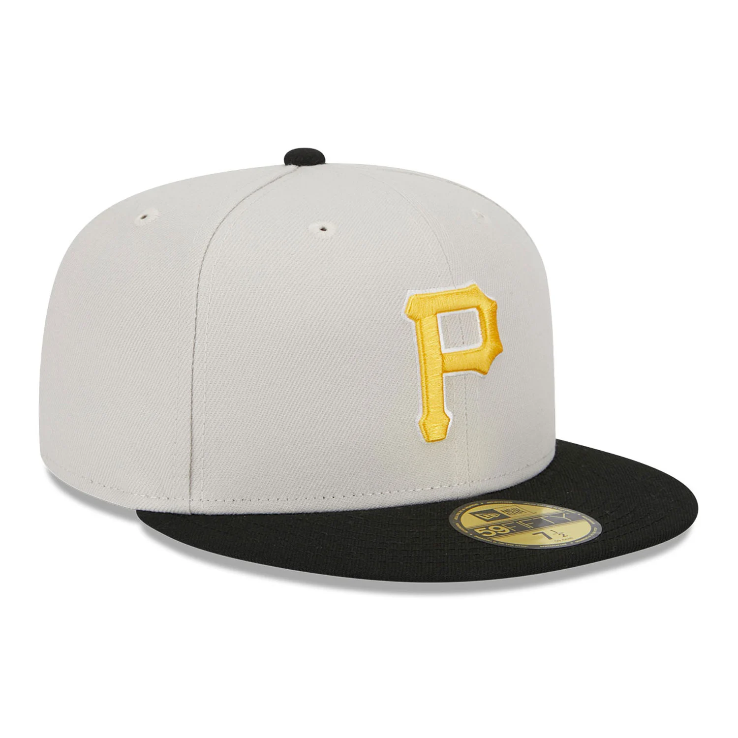 New Era Pittsburgh Pirates Varsity Letter Stone 59FIFTY Fitted Cap