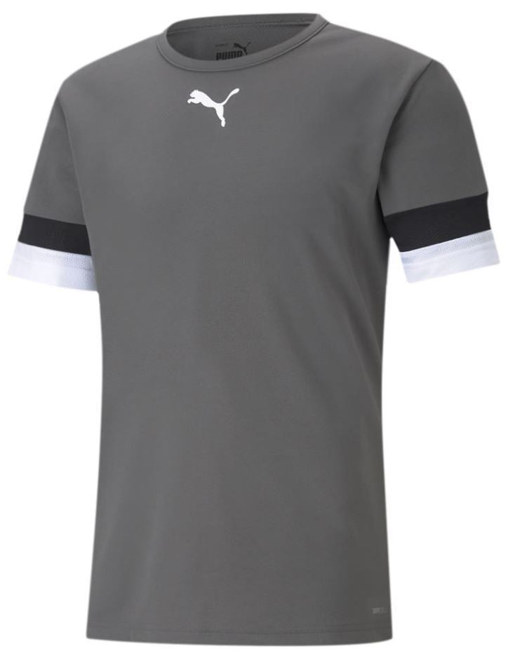 PUMA teamRISE Jersey - Smoked Pearl-Puma Black-Puma White