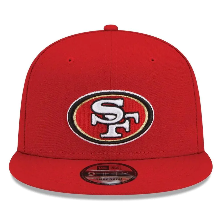 NEW ERA SAN FRANCISCO 49ERS 1996 PRO BOWL SIDE PATCH 9FIFTY SNAPBACK HAT - SCARLET