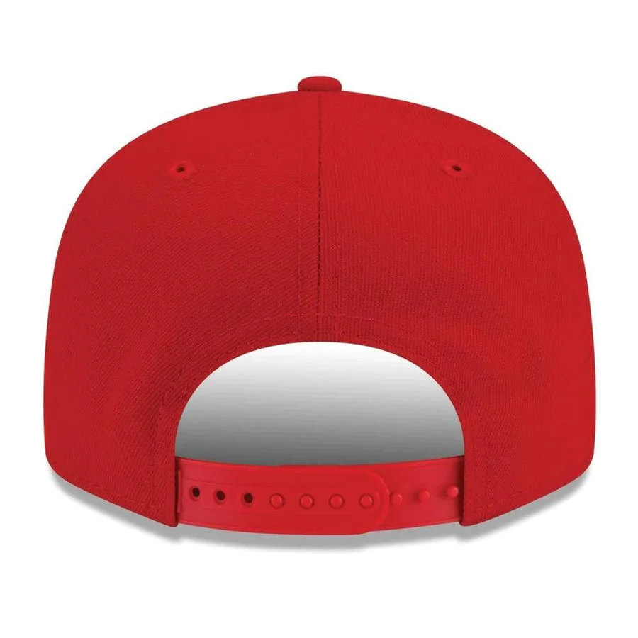 NEW ERA SAN FRANCISCO 49ERS 1996 PRO BOWL SIDE PATCH 9FIFTY SNAPBACK HAT - SCARLET