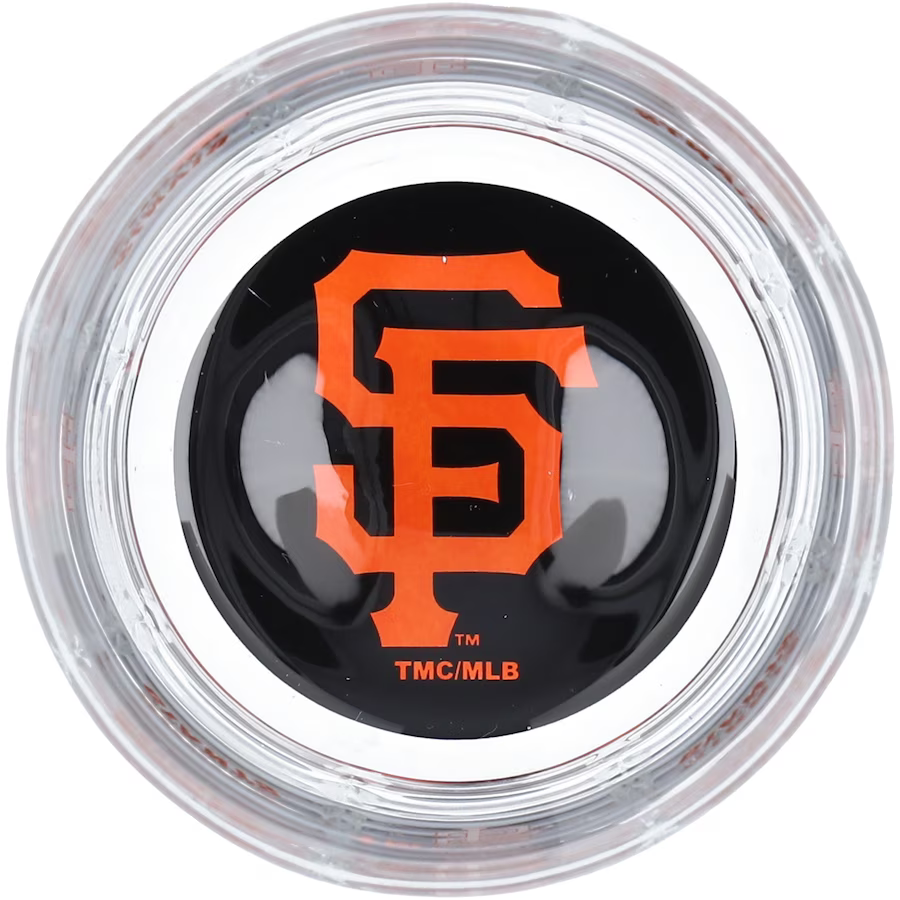San Francisco Giants Bottom Up Squared Rocks Glass