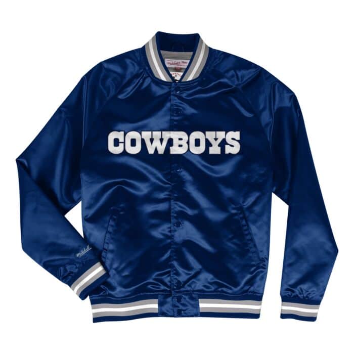 Mitchell & Ness Lightweight Satin Jacket Dallas Cowboys