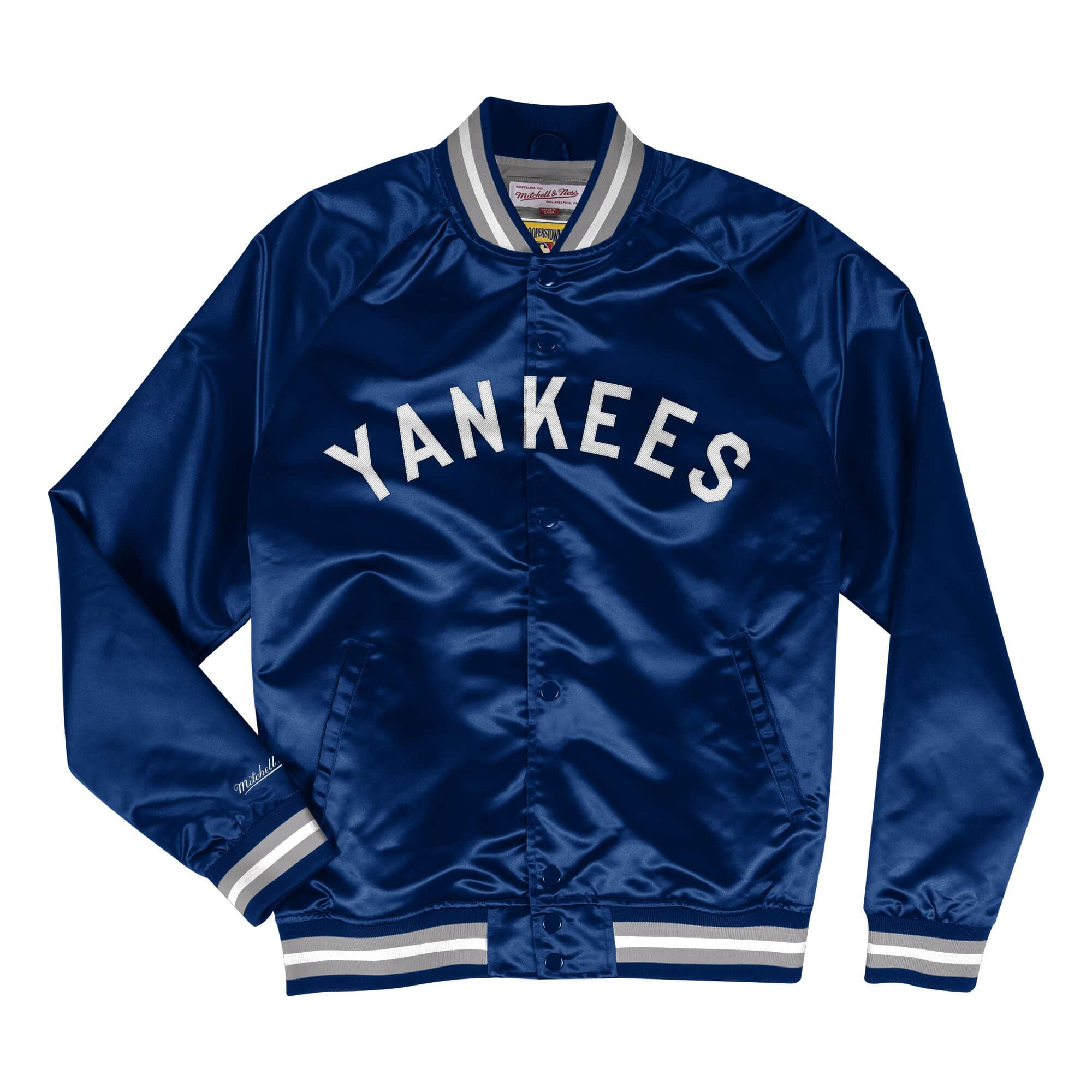 Lightweight Satin Jacket New York Yankees