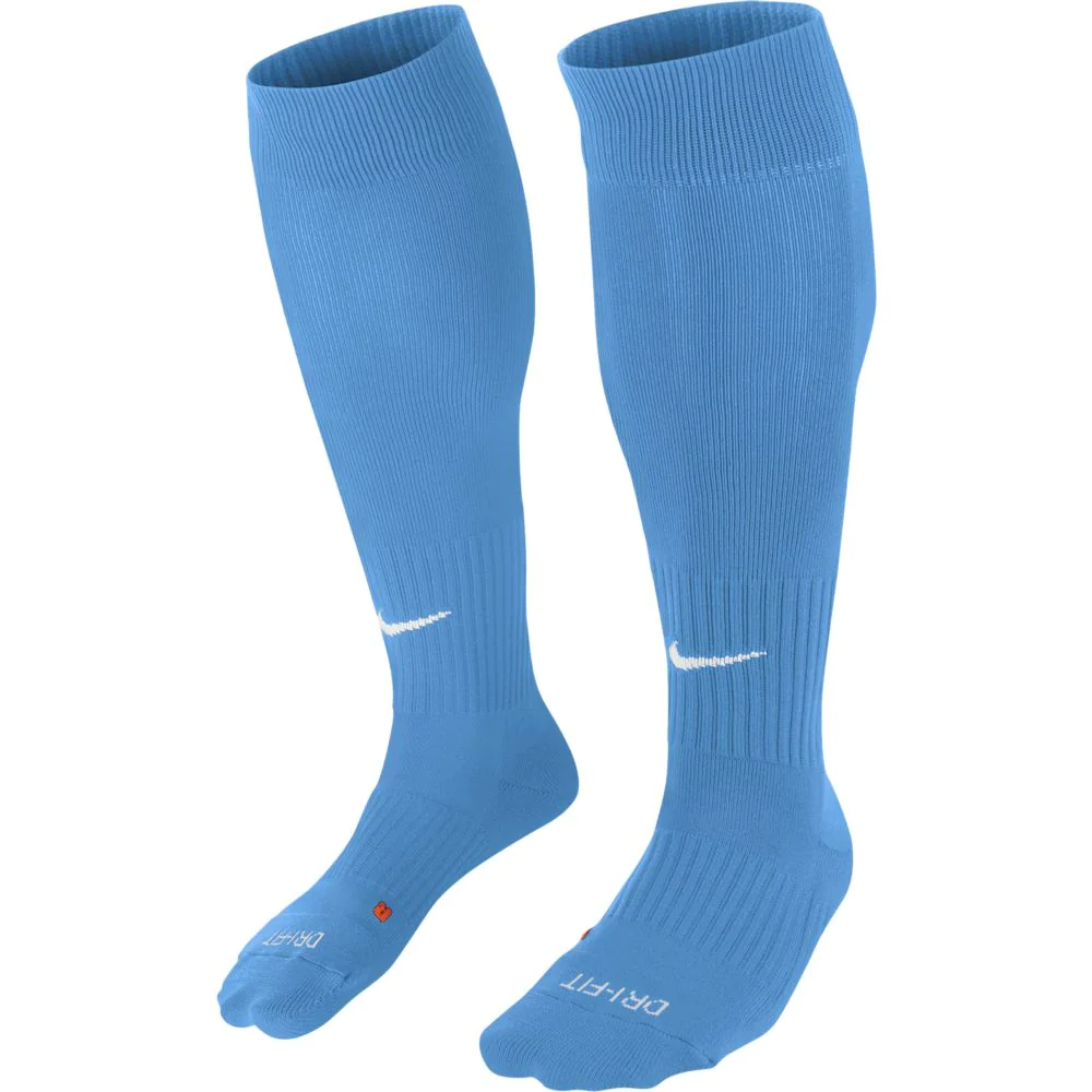 Nike Classic 2 Cushioned Over-the-Calf Socks-Sky Blue