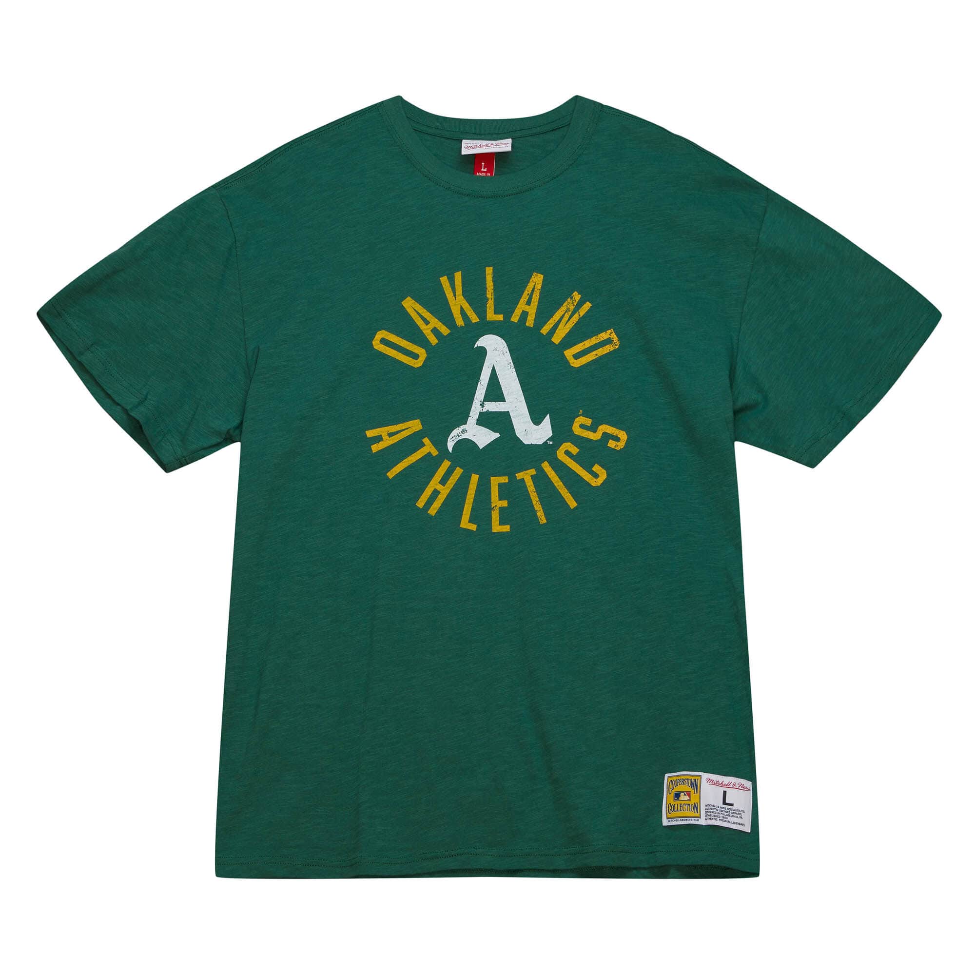 Mitchell & Ness Legendary Slub S/S Tee Oakland Athletics