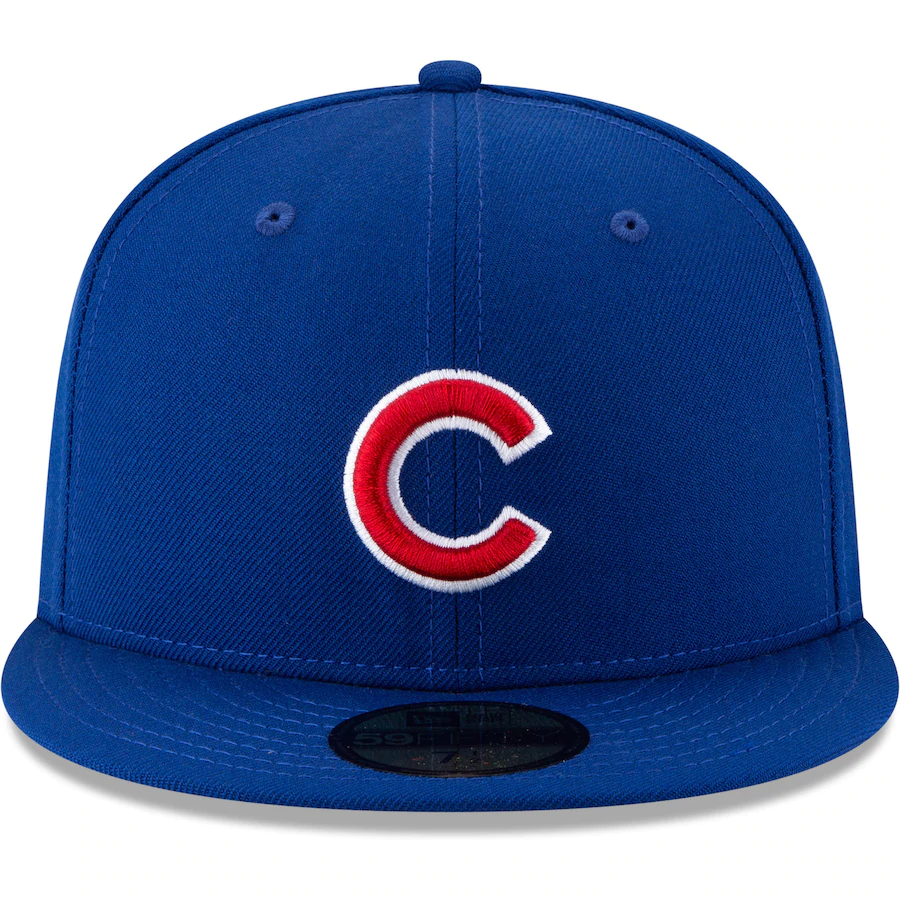 Chicago Cubs New Era 2016 World Series Wool 59FIFTY Fitted Hat - Royal