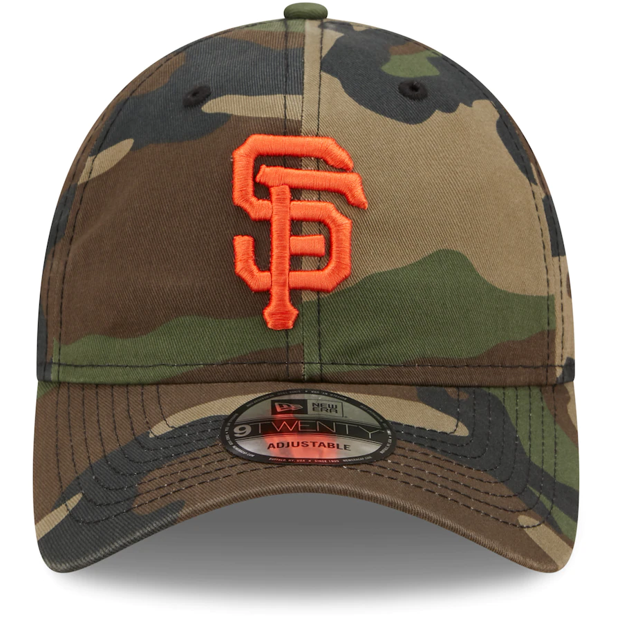 New Era San Francisco Giants  Camo Woodland Core Classic 9TWENTY Adjustable Ha