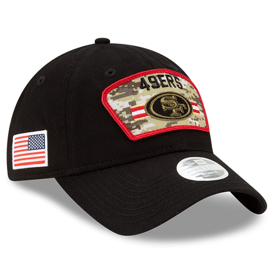 NEW ERA SAN FRANCISCO 49ERS SALUTE TO SERVICE 2021 9TWENTY - BLACK