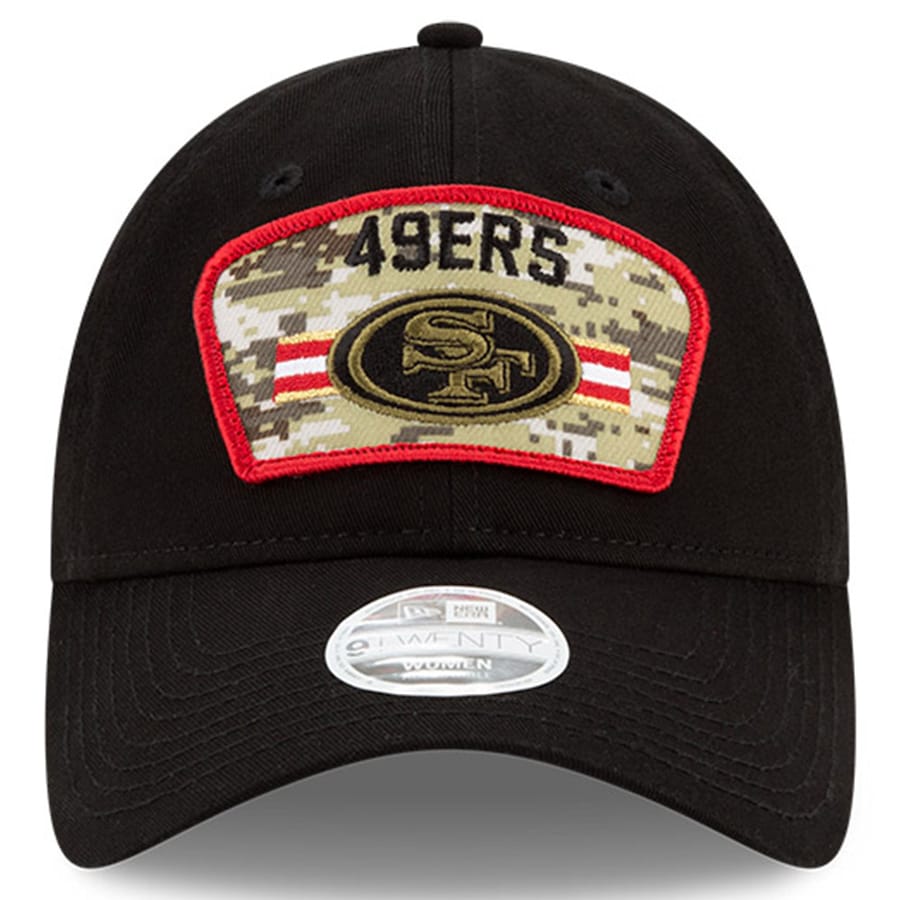 NEW ERA SAN FRANCISCO 49ERS SALUTE TO SERVICE 2021 9TWENTY - BLACK