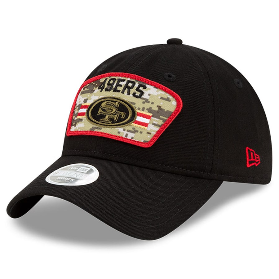NEW ERA SAN FRANCISCO 49ERS SALUTE TO SERVICE 2021 9TWENTY - BLACK