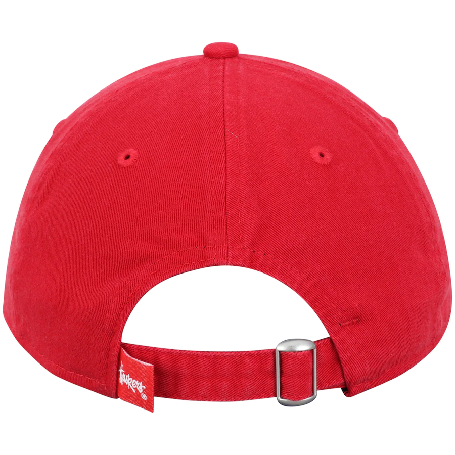 Nebraska Huskers New Era Team Core 9TWENTY Adjustable Hat - Scarlet