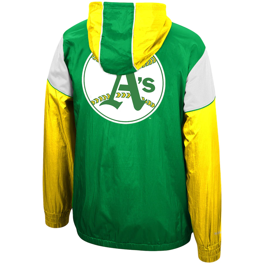 Mitchell & Ness Oakland Athletics Highlight Reel Windbreaker