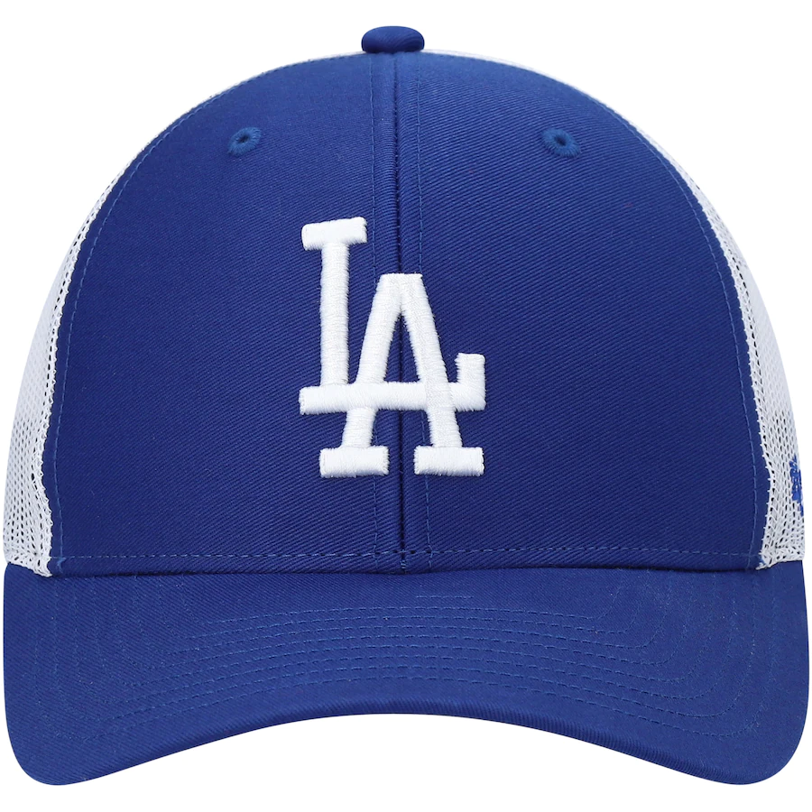 '47 Brand Los Angeles Dodgers Primary Logo Trucker Snapback Hat - Royal/White