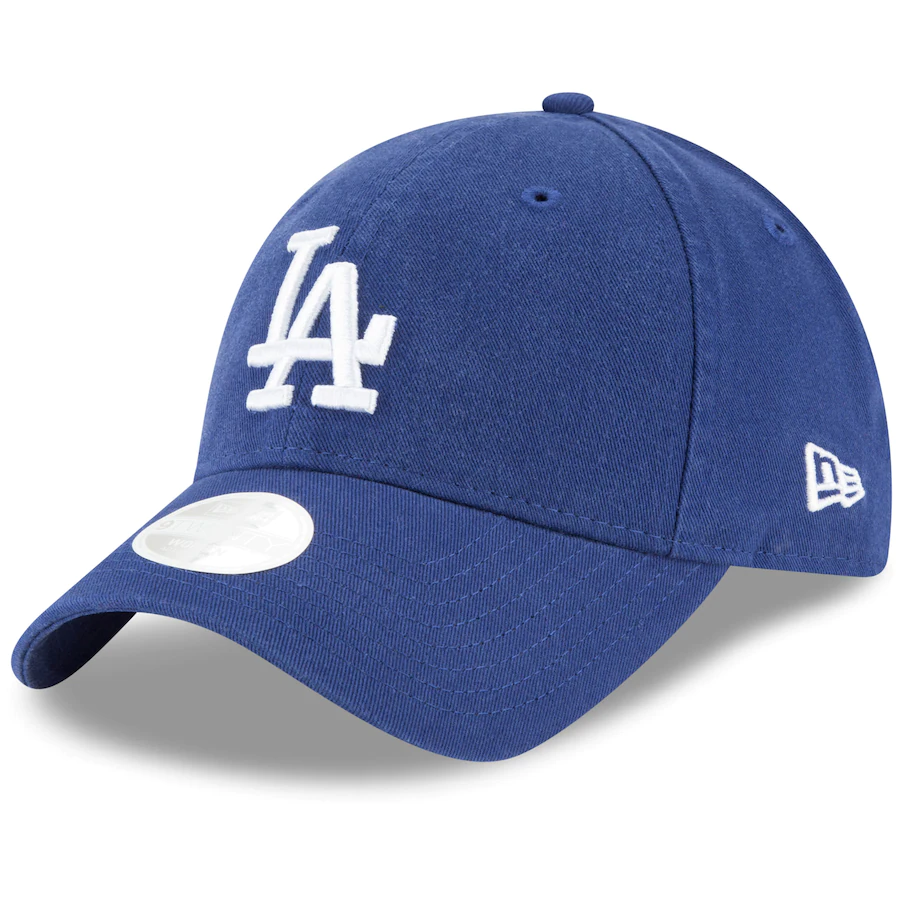 New Era Women's Los Angeles Dodgers Royal Team Logo Core Classic 9TWENTY Adjustable Hat