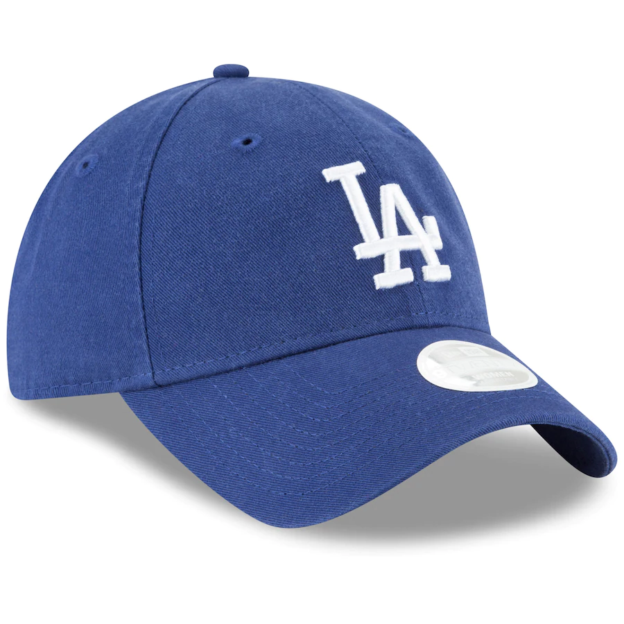 New Era Women's Los Angeles Dodgers Royal Team Logo Core Classic 9TWENTY Adjustable Hat