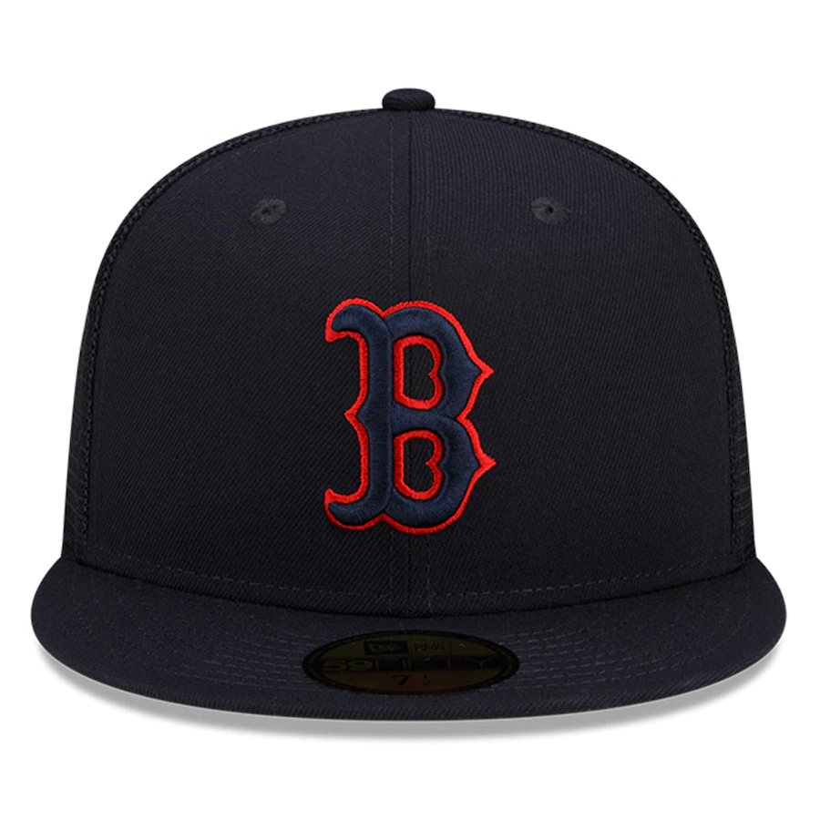New Era Boston Red Sox 2022 Batting Practice 59FIFTY Fitted Hat - Navy