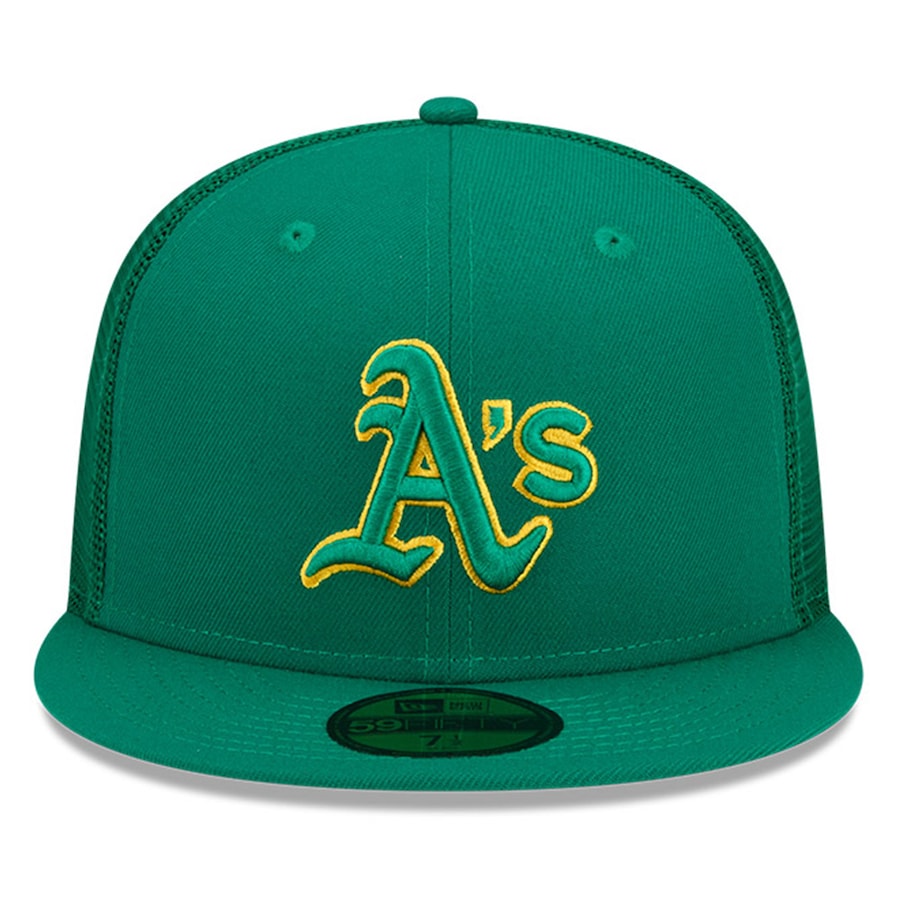 New Era Oakland Athletics 2022 Batting Practice 59FIFTY Fitted Hat - Green