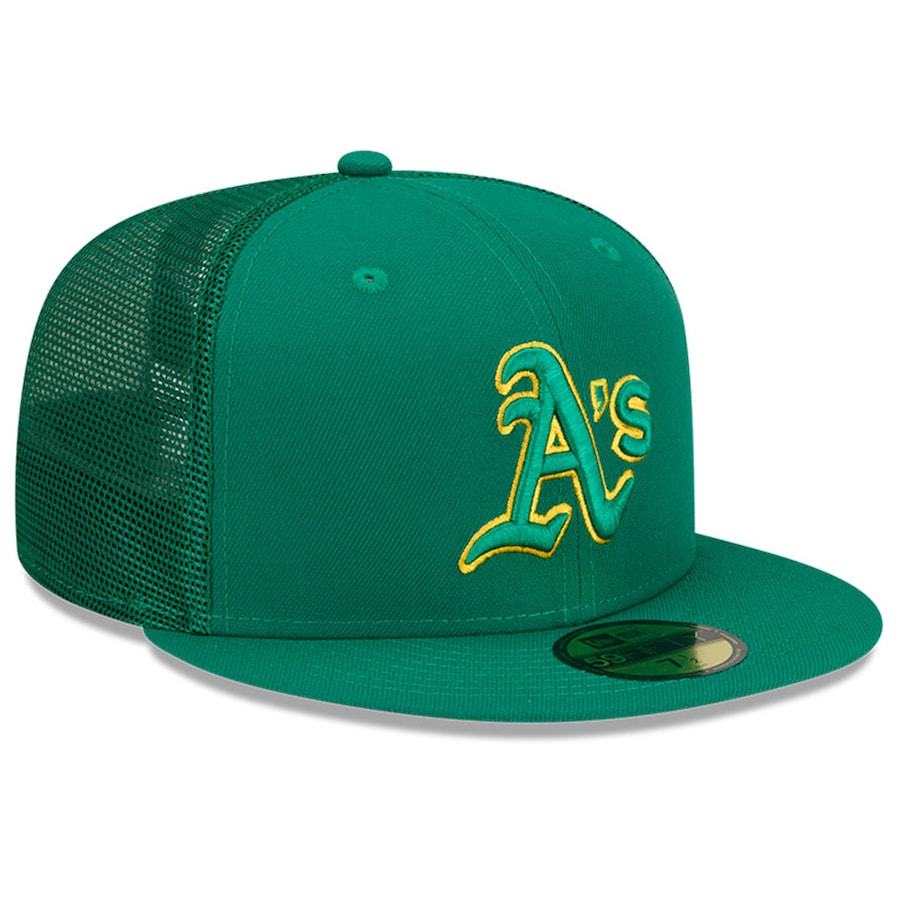 New Era  Oakland Athletics  2022 Batting Practice 59FIFTY Fitted Hat - Green