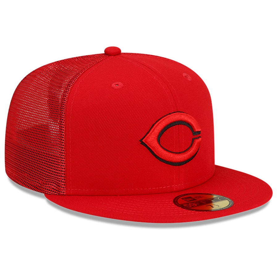 New Era Cincinnati Reds 2022 Batting Practice 59FIFTY Fitted Hat - Red