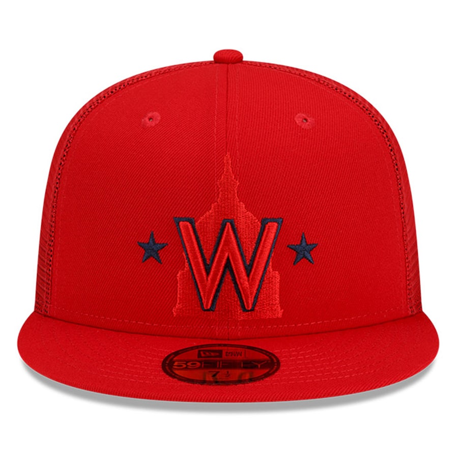 New Era Washington Nationals 2022 Batting Practice 59FIFTY Fitted Hat-Red