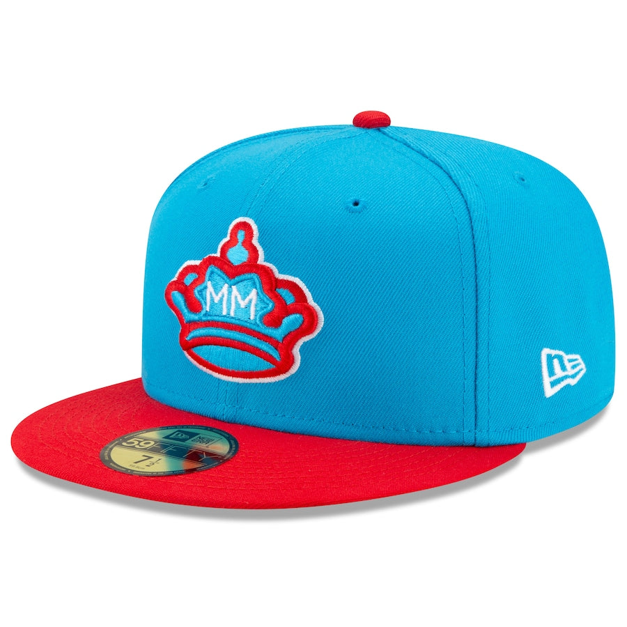 New Era Miami Marlins City Connect 59FIFTY Fitted Hat-Blue/Red